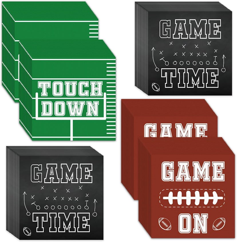 120pcs Football Party Napkins