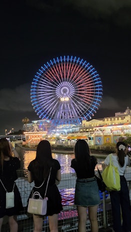Yokohama pokéball ferris wheel