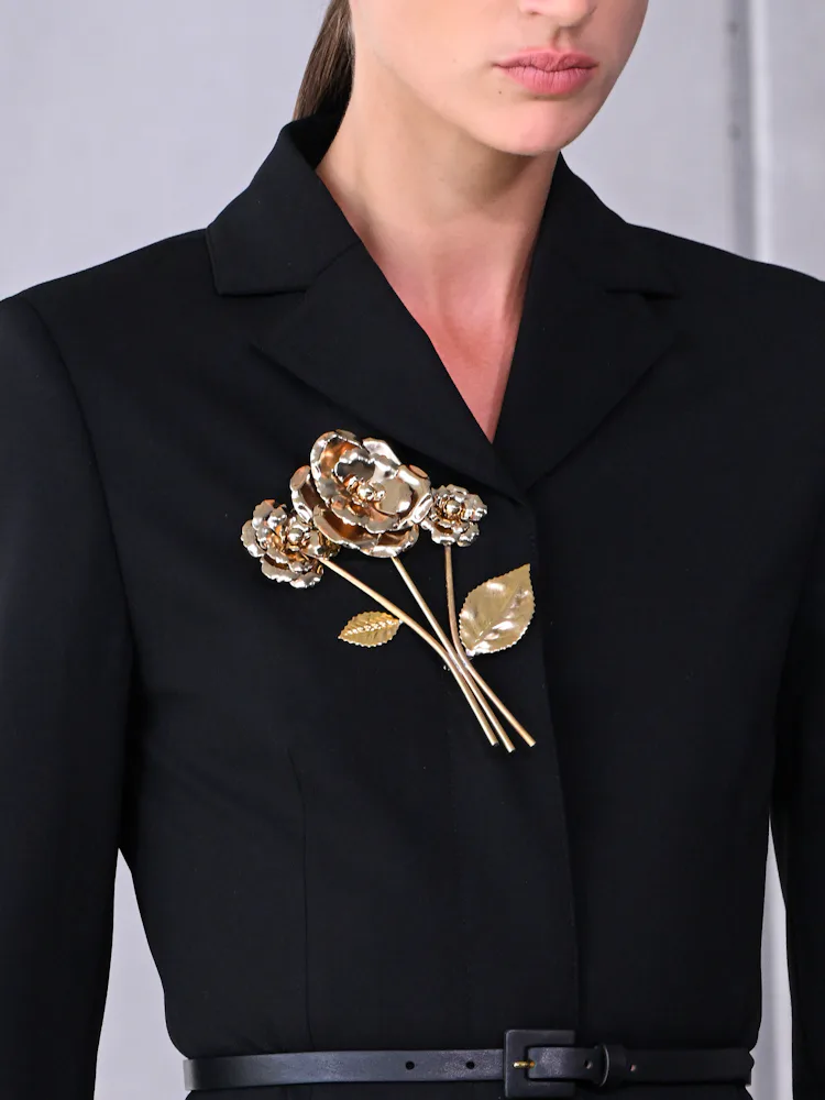 Roses—Thorns and All—Are a Spring 2024 Trend at Fashion Week