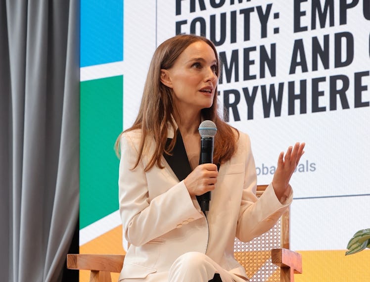 Natalie Portman at the UN Sustainable Development SDG Summit 2023 held at the United Nations in New ...