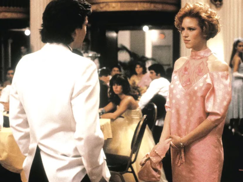Molly Ringwald in the 1986 motion picture "Pretty in Pink."