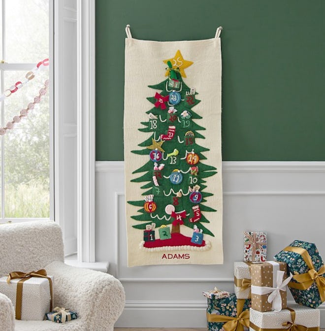 Rifle Paper Co. Felt Christmas Tree Advent Calendar
