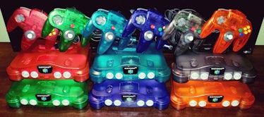 Nintendo 64 funtastic color series consoles