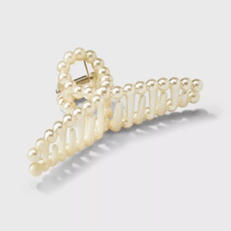 A New Day™ Pearl Loop Claw Hair Clip