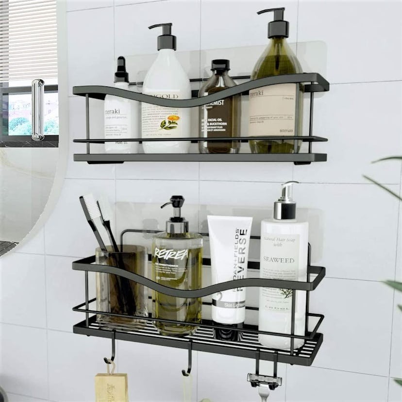 KINCMAX Bathroom & Kitchen Caddy Shelf (2-Pack)