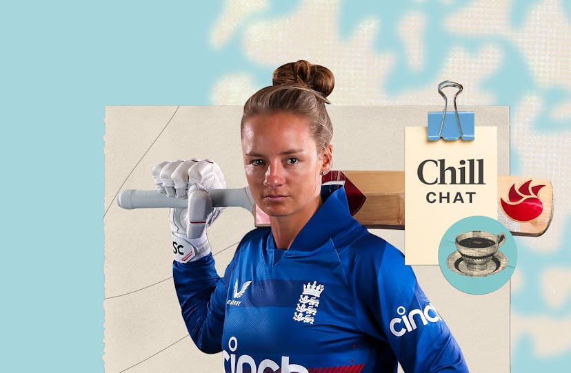 Cricketer Danni Wyatt's wellness routine involves poker and running 2Ks.