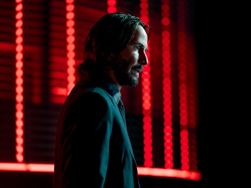 Keanu Reeves as John Wick in John Wick: Chapter 4