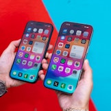 The iPhone 15 Pro and iPhone 15 Pro Max next to each other.