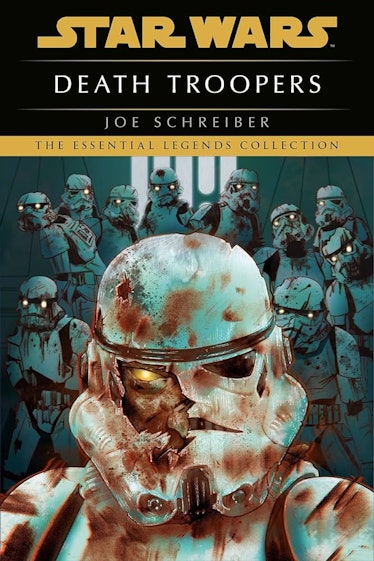 The cover art of Death Troopers also introduces gold elements to stormtroopers.