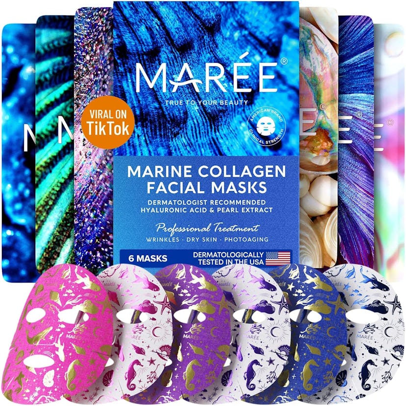 MAREE Facial Sheet Masks (6-Pack)