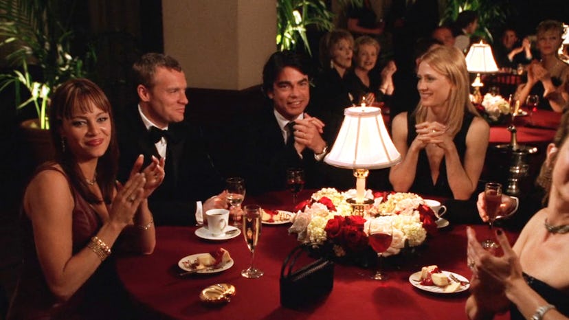 The parents of 'The O.C.' at dinner in Season 1.