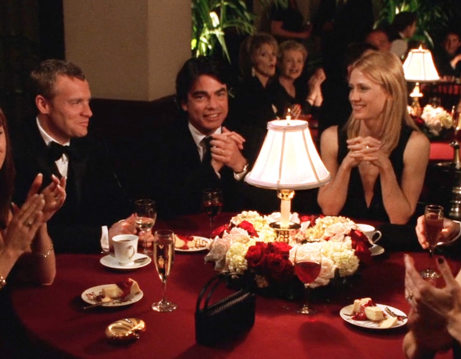 The parents of 'The O.C.' at dinner in Season 1.