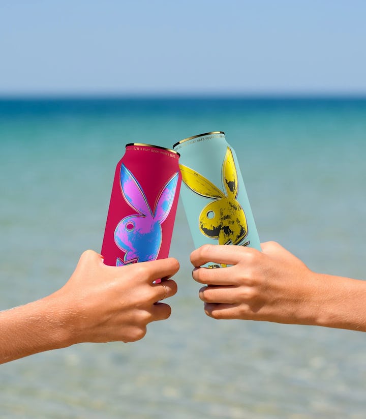 Two cans of PlayHard