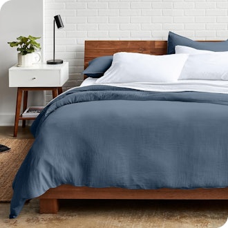 Bare Home Sand-Washed Duvet Cover