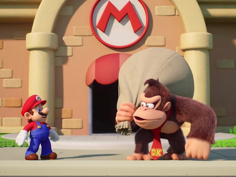 screenshot from Mario vs. Donkey Kong
