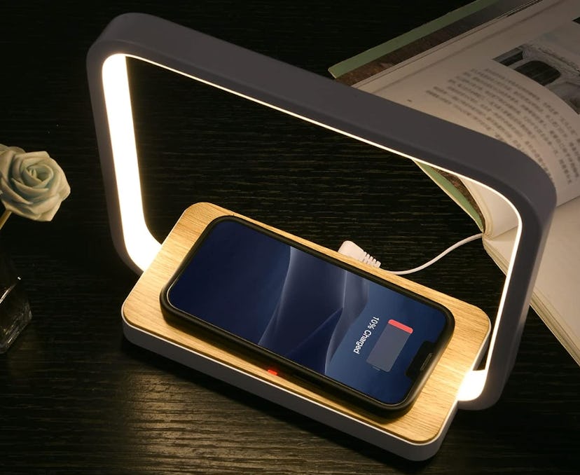 blonbar Bedside Lamp & Qi Charger