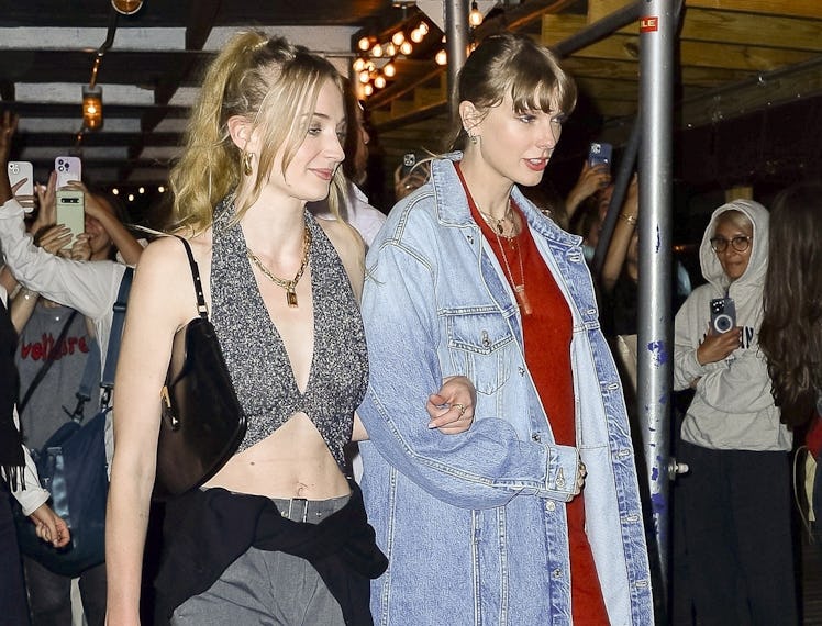 Taylor Swift and Sophie Turner in New York, September 19, 2023.