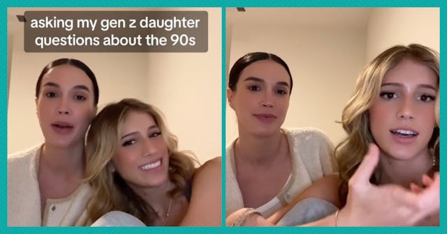 A TikTok mom sat down with her Gen Z daughter to see if she knew some '90s/'00s items, phrases, or p...