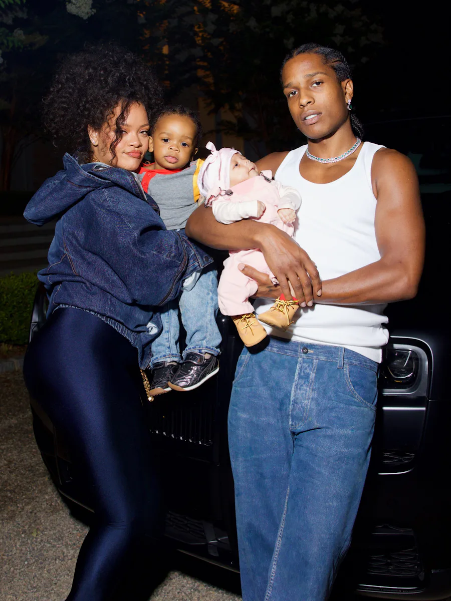 Baby Ricky Rosy Rihanna & A$AP Rocky Share First Photos Of Son Riot Rose Mayers
