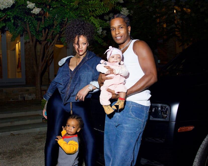 The Mayers Family -- Rihanna, RZA, Riot, and Rocky.