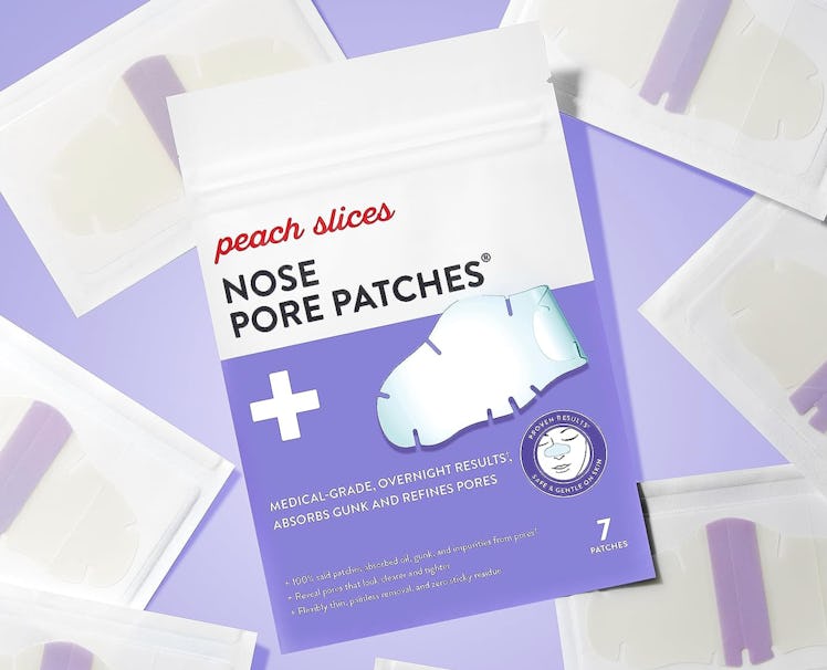 Peach Slices Nose Pore Patches