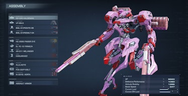 Armored Core VI, Assembly