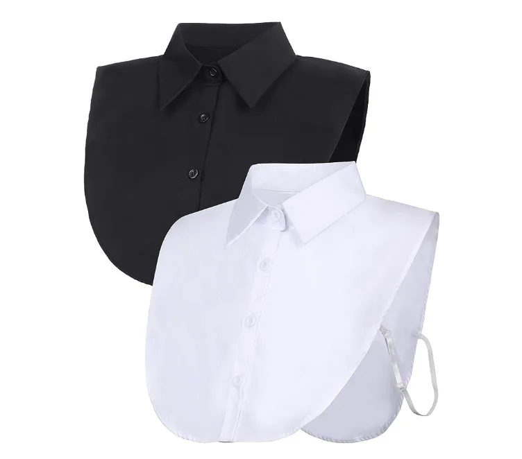 Tatuo Faux Collar Blouse (2-Pack)