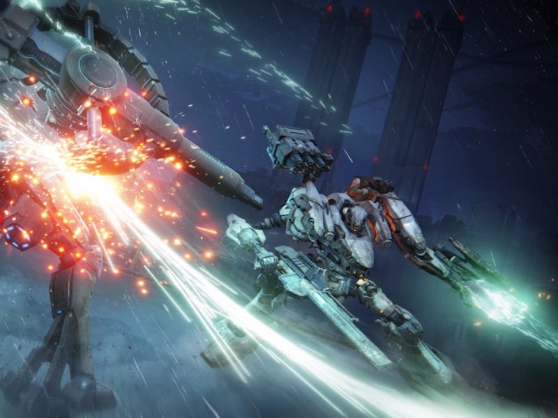 Armored Core VI combat