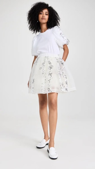 Elasticated Tutu Miniskirt