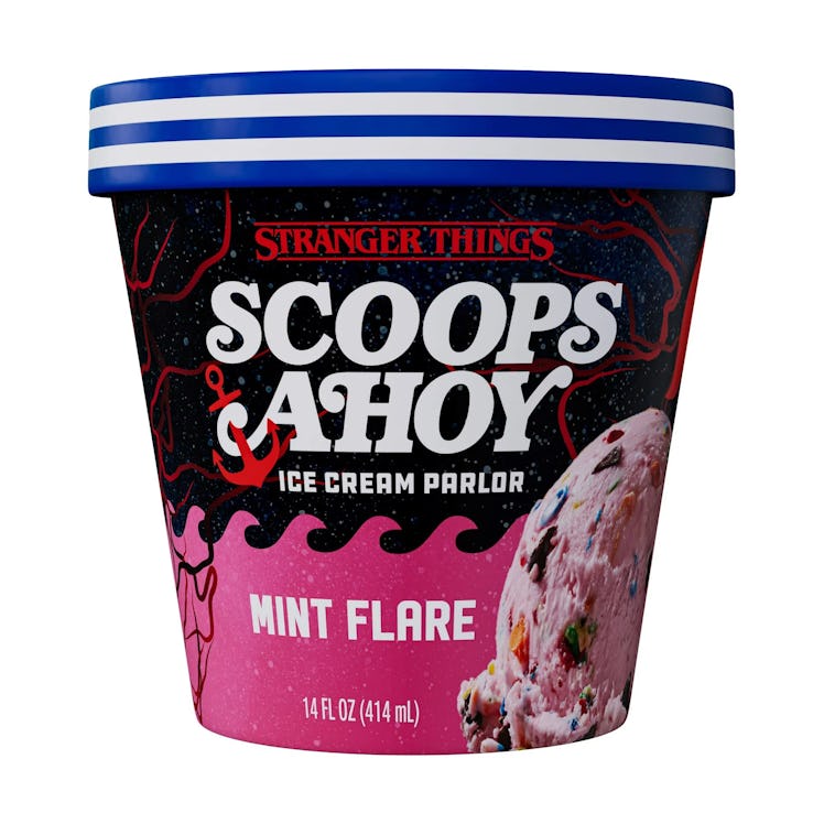 The Mint Flare is one of the best Scoops Ahoy 'Stranger Things' ice cream flavors. 