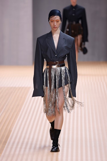 Prada’s Spring 2024 Collection Flies in the Face of Minimalism