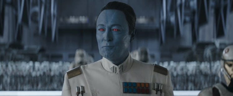 Lars Mikkelsen as Grand Admiral Thrawn in 'Ahsoka' Episode 6