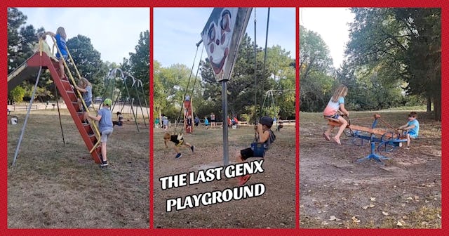 A TikTok video depicting an old playground from the 80s is going viral as people can't get enough of...