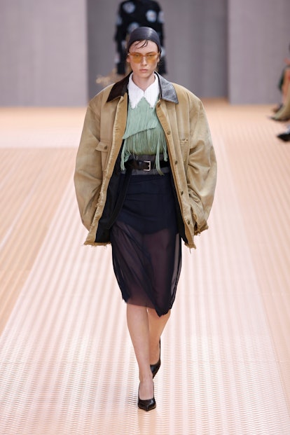 Prada’s Spring 2024 Collection Flies in the Face of Minimalism