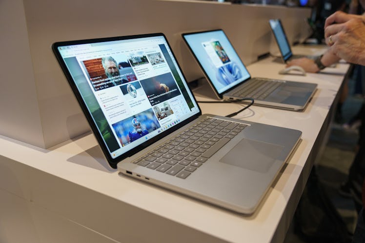 The Surface Laptop Studio 2 has a convertible design.