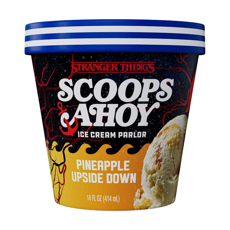The Pineapple Upside Down flavor is part of Scoop Ahoy's 'Stranger Things' ice cream.
