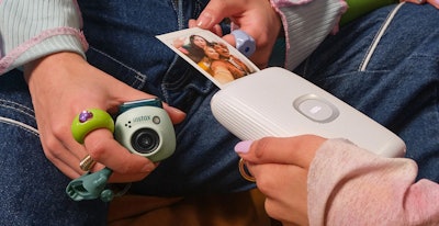 Fujifilm's Tiny Instax Pal Camera is the Size of An AirPods Case
