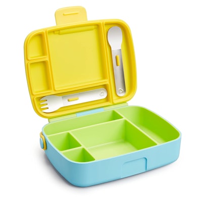 best lunch box for kids with fine motor delay, Munchkin® Lunch™ Bento Box Includes Utensils