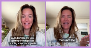 One mom raves about connected parenting, noting that sometimes the term "gentle parenting" irks her ...