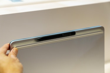 The Slim Pen 2 hides at the bottom of the laptop.