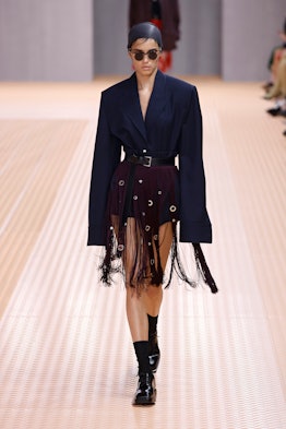 Prada’s Spring 2024 Collection Flies in the Face of Minimalism