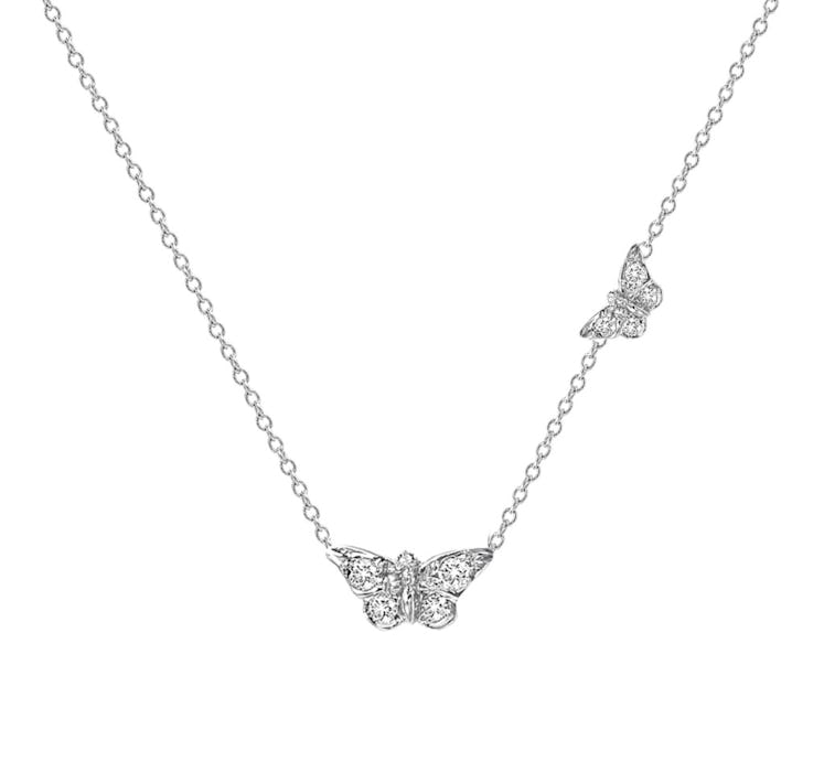Small And Large Butterfly Pendant