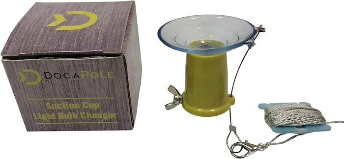 DocaPole High Ceiling Light Bulb Changer