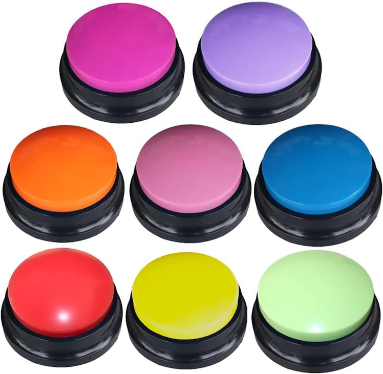 FRQNTKPA Pet Training Voice Recording Buttons (8-Pieces)