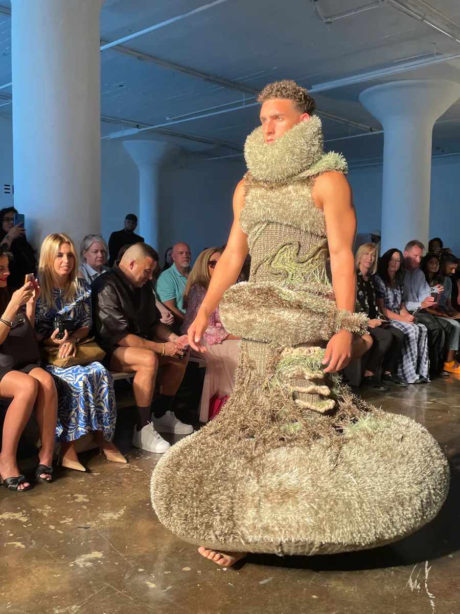 Sensory-friendly clothing worn by neurodivergent individual