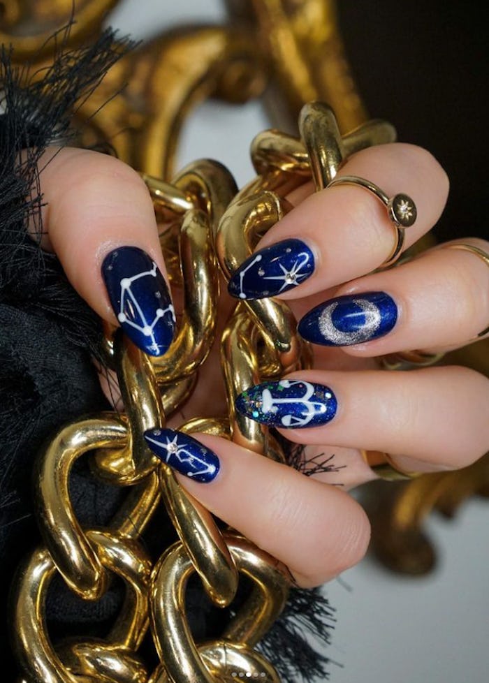 libra nail design from jackiegiardina