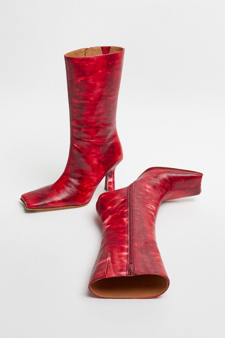 Miista red boots