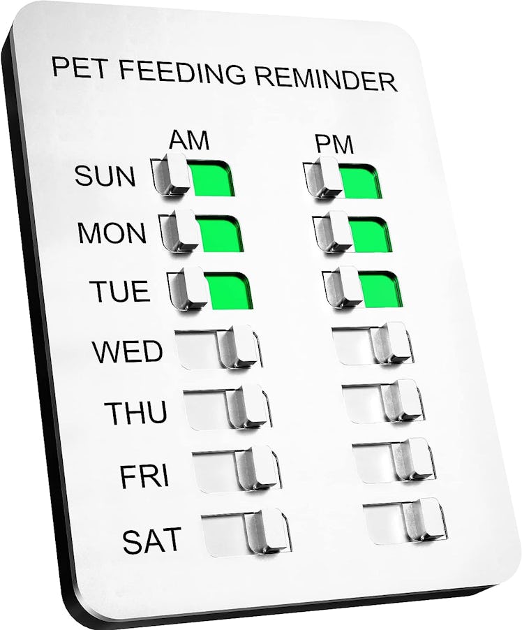 YARKOR Dog Feeding Magnetic Reminder Sticker