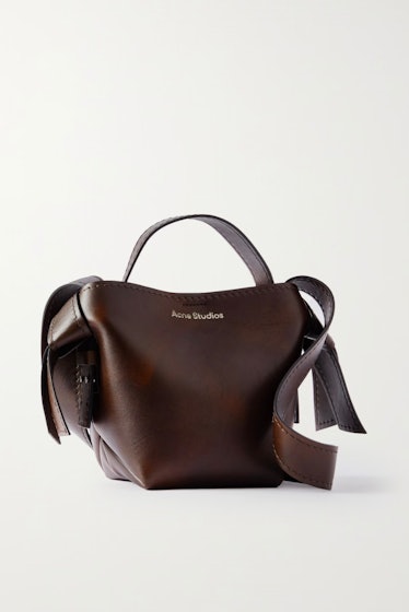 Musubi Mini Knotted Leather Shoulder Bag