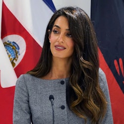 Amal Clooney speaks at the High-Level Dialogue on the Declaration Against Arbitrary Detention in Sta...